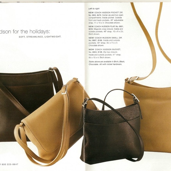 Coach 1999 Vintage Hudson Flap Bag - Picture 2 of 12